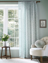 M&S Laura Ashley Shepherds Purse Sheer Voile Curtains- Buy online at McGrocer
