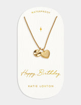 M&S Katie Loxton Short Gold Plated Charm Necklace- Buy online at McGrocer