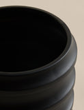 M&S short ribbed ceramic vase 20 cm (British brand)