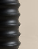 M&S short ribbed ceramic vase 20 cm (British brand)