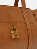 Accessorize faux leather shoulder bag with chain strap (British brand)