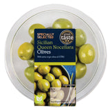 Sicilian Queen Nocellara green olives stone-in, UK version