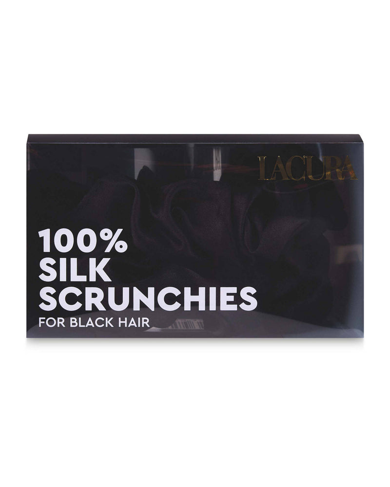 Silk Hair Scrunchies 2 Pack