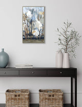 M&S Gallery Direct Silversong Birch Rectangle Framed Canvas- Buy online at McGrocer