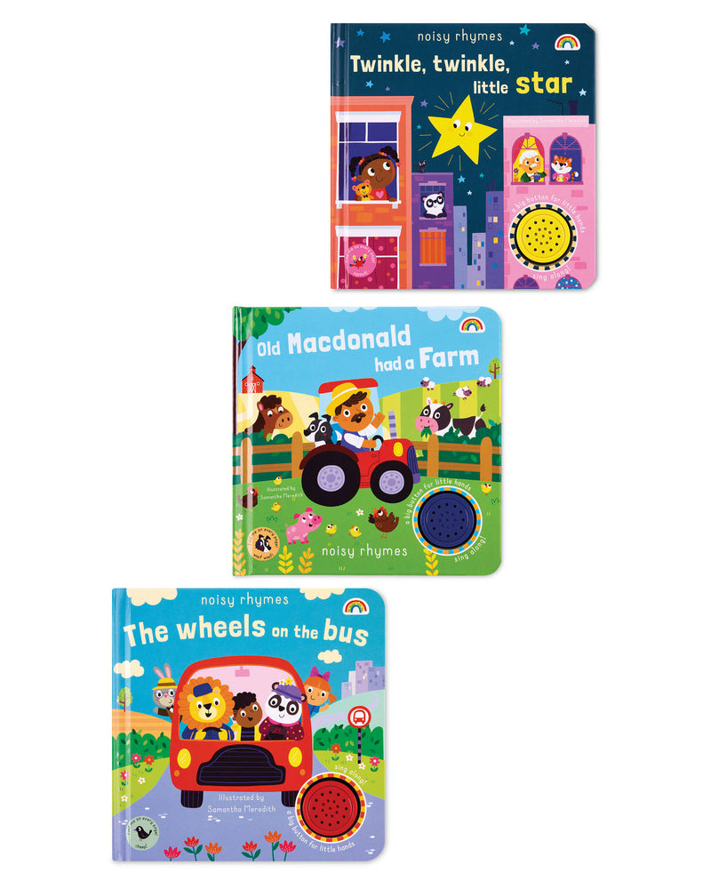 Children's nursery rhyme sound book with songs (British brand)