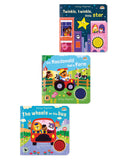 Children's nursery rhyme sound book with songs (British brand)