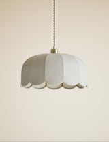 M&S Skeletal Petal Fabric Scallop Pendant Light- Buy online at McGrocer