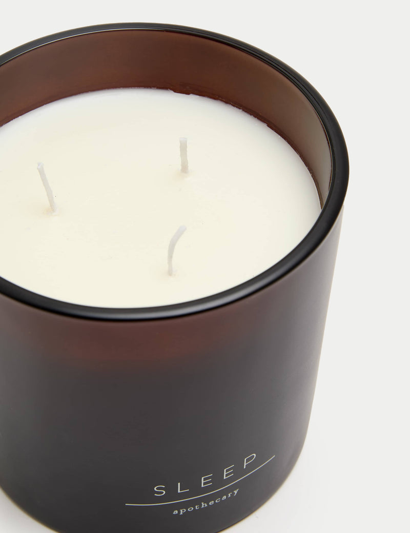Sleep 3 Wick Candle lavender chamomile from Apothecary - British product