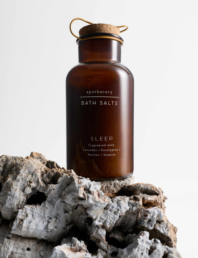 Apothecary Sleep Bath Salts with Lavender and Eucalyptus 300g (British brand)