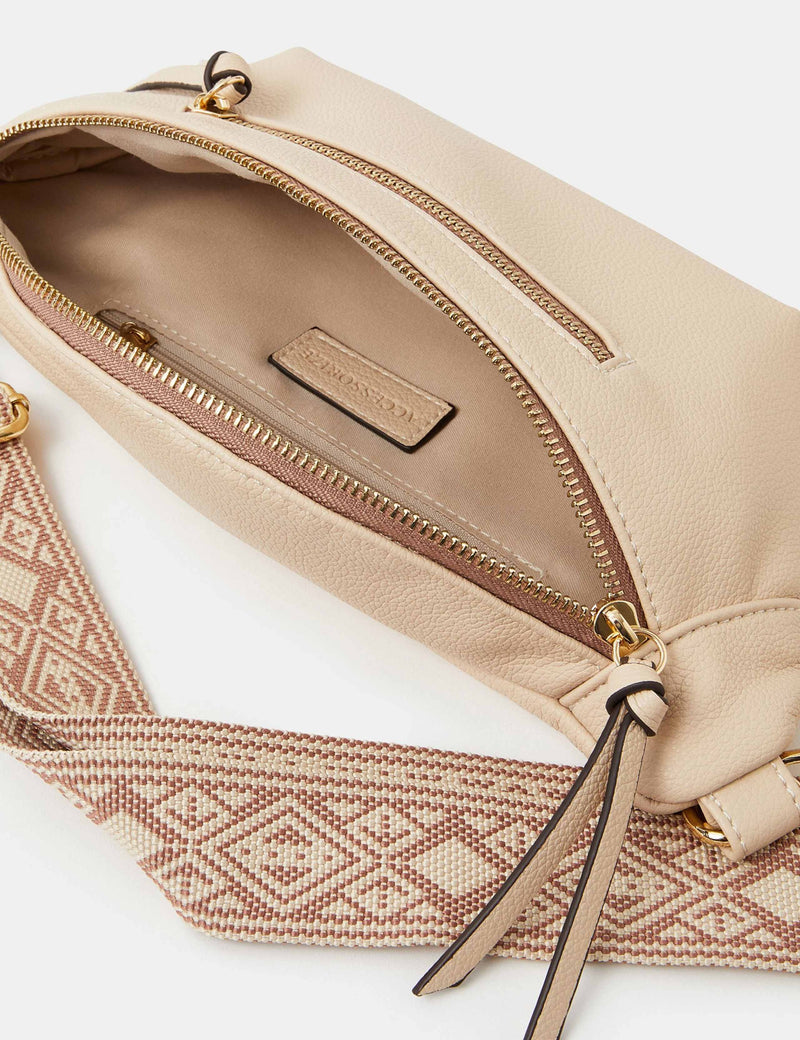Accessorize sling bum bag satiny fabric, imported from the UK
