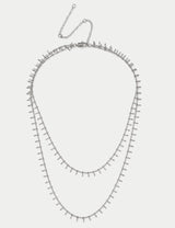 M&S Small Charm Multirow Necklace- Buy online at McGrocer