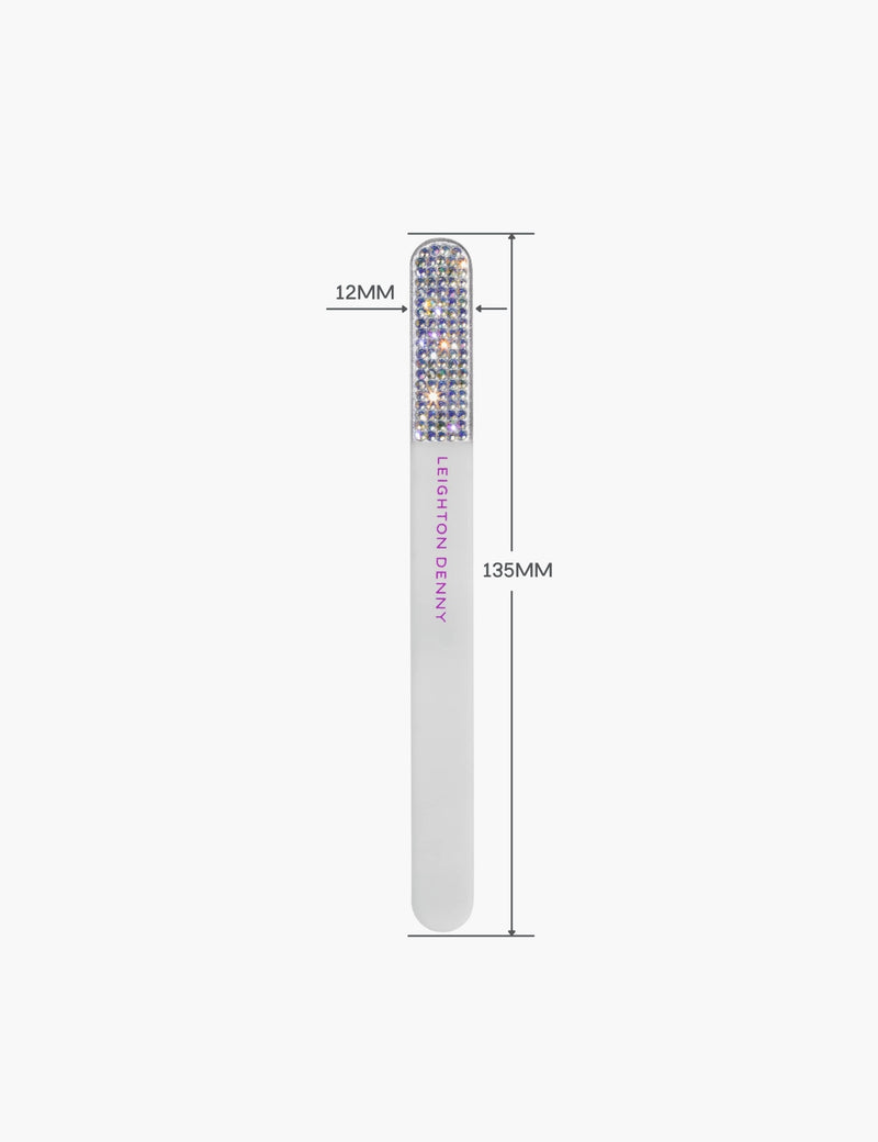 Leighton Denny Crystal Nail File holographic edition 135mm - British product