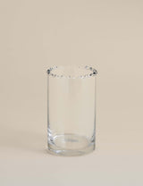M&S Small Cylinder Frill Top Glass Vase- Buy online at McGrocer
