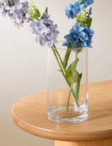 M&S Small Cylinder Glass Vase- Buy online at McGrocer