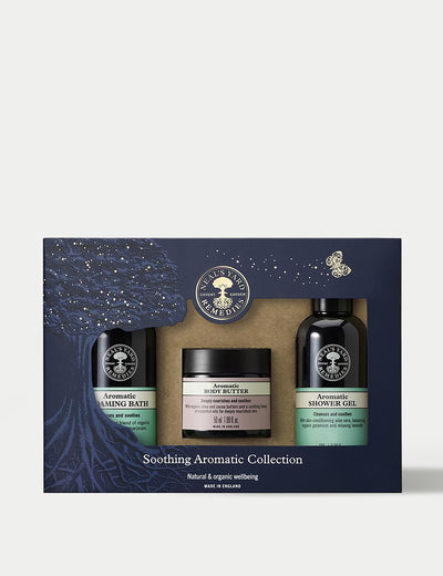 M&S Neal's Yard Remedies Soothing Aromatic Collection Bath and Body Set- Buy online at McGrocer