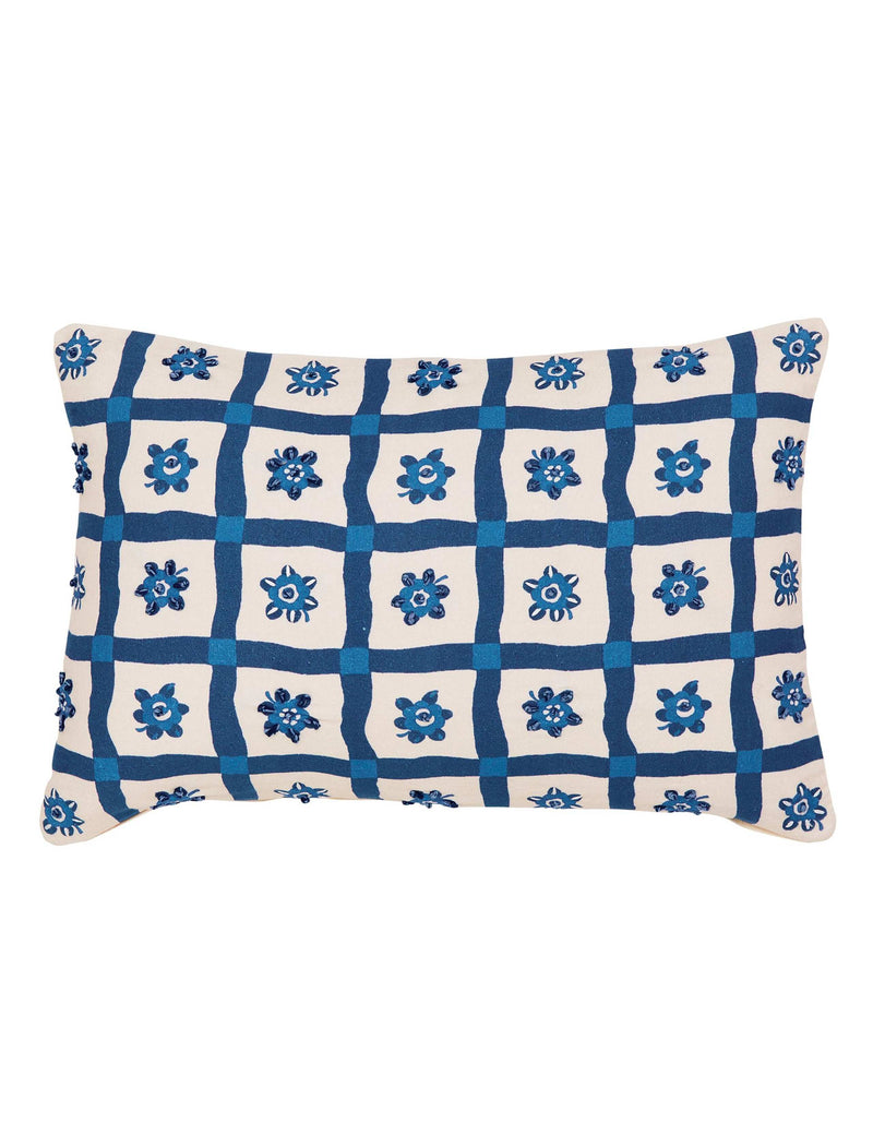 Land & Shore Sora scatter cushion 40x60cm, imported from the UK