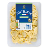 Spinach and ricotta tortelloni pasta, imported from the UK