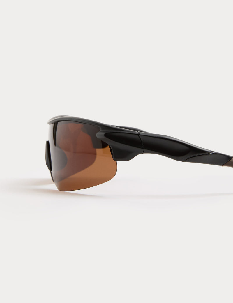 M&S sport sunglasses with polarised and anti-fog lenses, imported from the UK