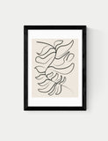 East End Prints Sprung Flower Love Child framed art print, UK version