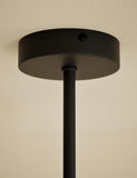Sputnik bubble glass three-arm flush ceiling light 51 cm - British product