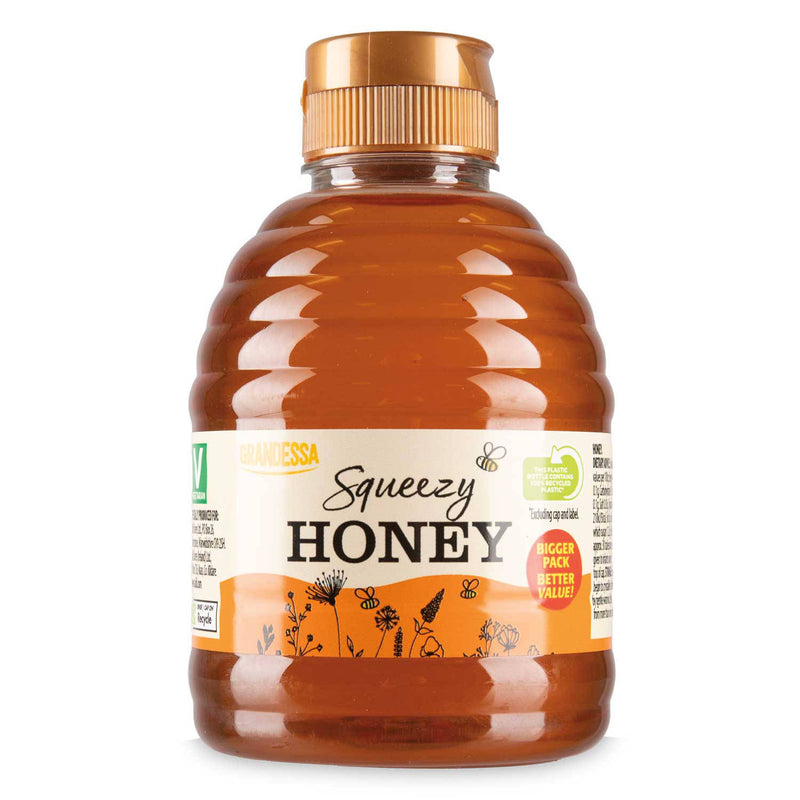 Squeezy honey 454g squeezable bottle (British brand)
