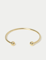 M&S Stainless Steel Ball Cuff Bracelet- Buy online at McGrocer