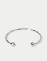 M&S Stainless Ball Cuff Bracelet- Buy online at McGrocer