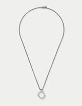 M&S Stainless Steel Open Pendant Necklace- Buy online at McGrocer