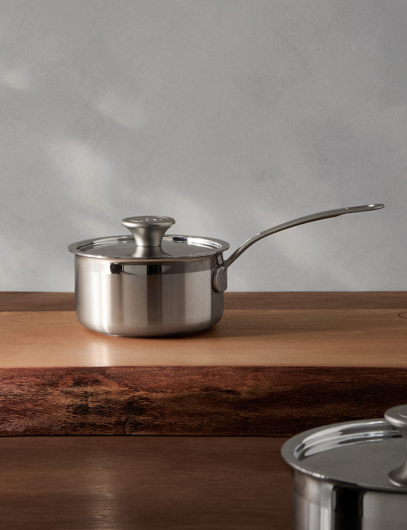 M&S X Tom Kerridge stainless steel 14cm saucepan (British brand)