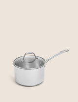 M&S Stainless Steel Medium Saucepan 18cm- Buy online at McGrocer