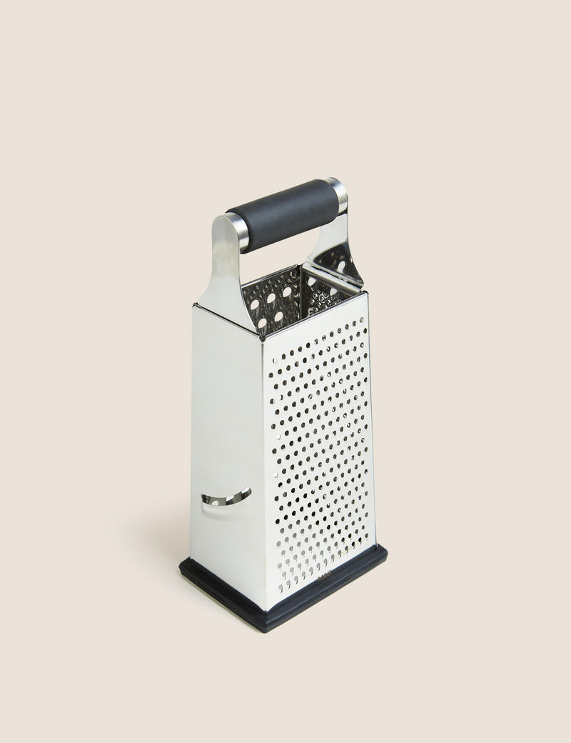 Stainless steel 4-sided grater 24cm - British product