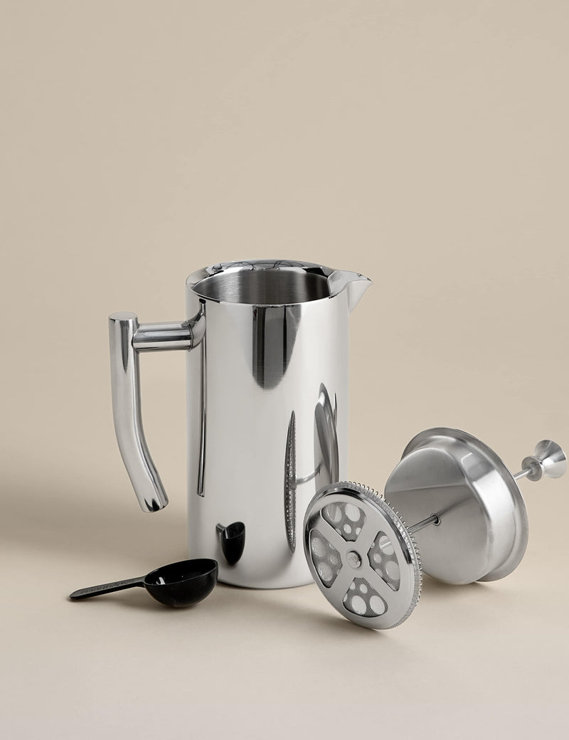 Stainless steel 8 cup cafetiere - British product