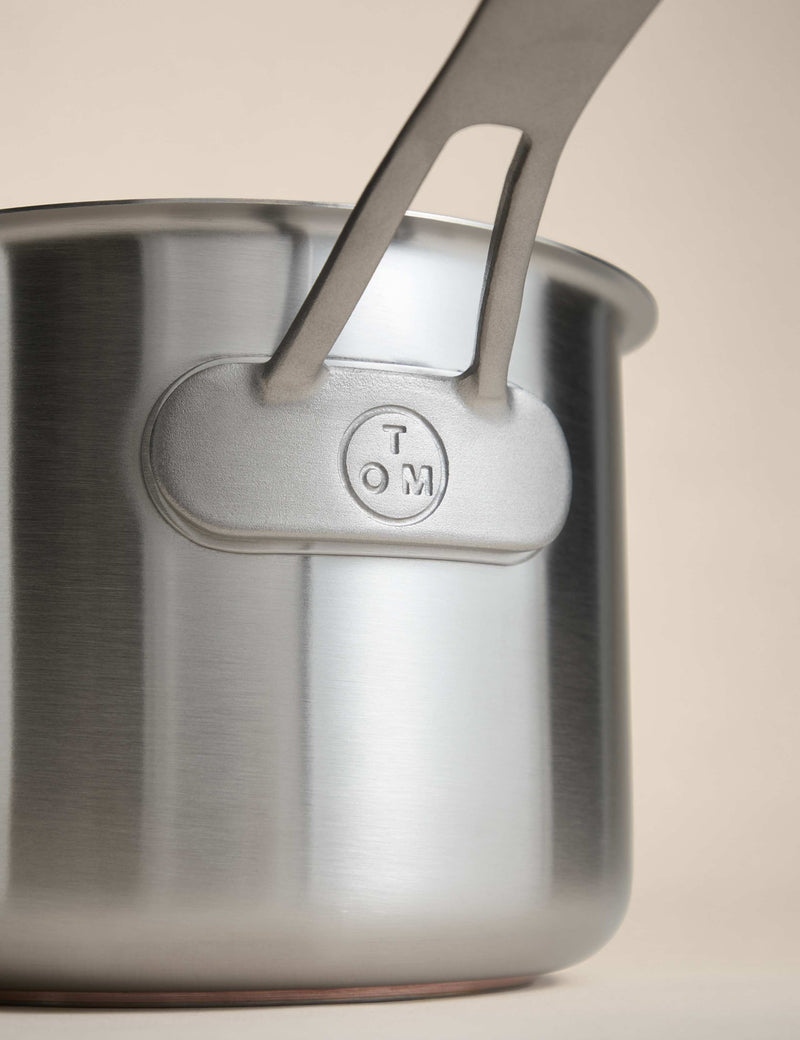 M&S stainless steel milk pan from Tom Kerridge, imported from the UK
