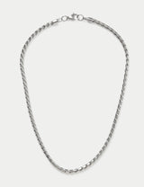 M&S Stainless Steel Rope Chain Necklace- Buy online at McGrocer