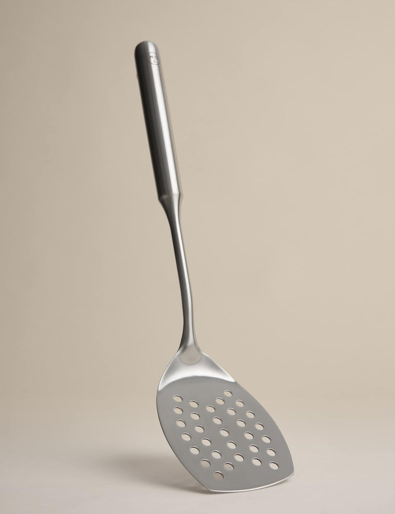 M&S stainless steel slotted turner 34 cm - British product