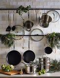 Stainless steel solid spoon (British brand)