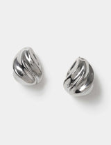 M&S Stainless Steel Teardrop Stud Earrings- Buy online at McGrocer