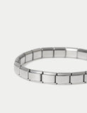 Stainless stretch link bracelet, UK version