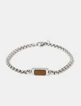 M&S Stainless Tigers Eye Bracelet- Buy online at McGrocer