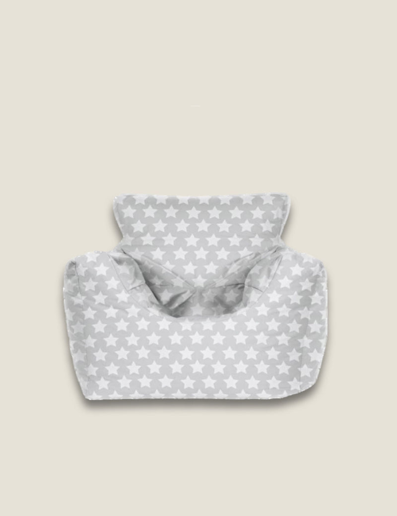 Kaikoo star pattern beanbag chair with beaded filling, UK version