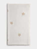 Soft star print baby shawl imported from the UK