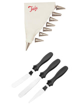 M&S Tala Steel Spatulas and Icing Bag Set Cake Decorating Set- Buy online at McGrocer