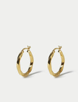 M&S Sterling Silver Gold Plated Earrings- Buy online at McGrocer