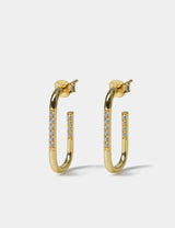M&S Gold Plated Sterling Silver Drop Earrings- Buy online at McGrocer