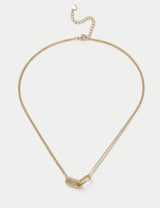 M&S Gold Plated Sterling Silver Necklace 457mm- Buy online at McGrocer