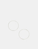 Boucles d'oreilles anneaux en argent sterling Accessorize 40mm, version UK