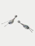 M&S Stone Drop Earrings mixed material, UK version