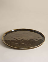 M&S Straight Side Reactive Glaze Stoneware Dinner Plate - 27cm- Buy online at McGrocer