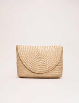 M&S Phase Eight Straw Clutch Bag- Buy online at McGrocer