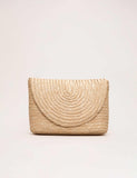 Phase Eight straw clutch bag imported from the UK